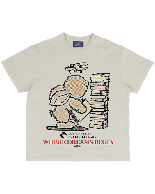 Where Dreams Begin - Stone Tee