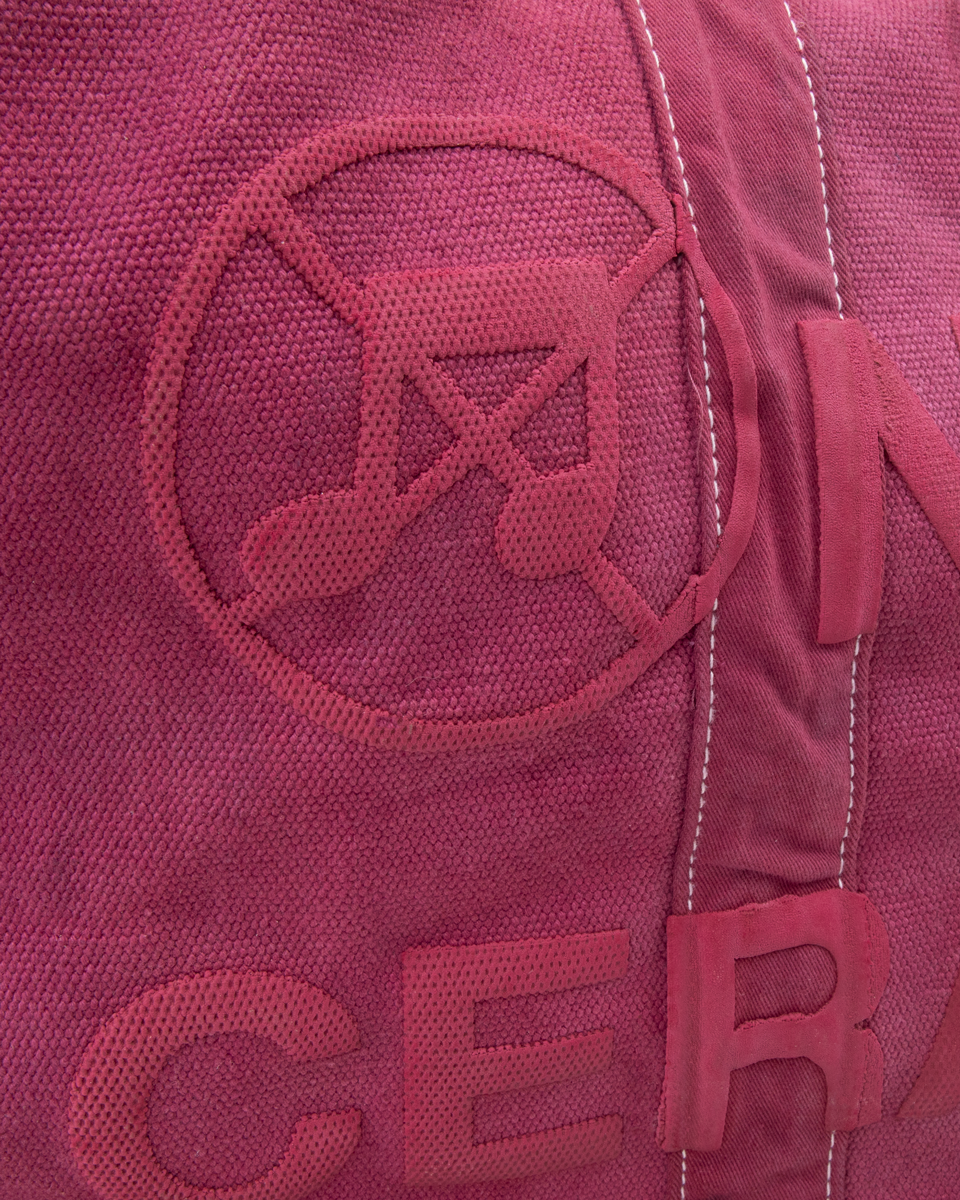 Share the Food, Sunflower - Jumbo Tote (Burgundy)