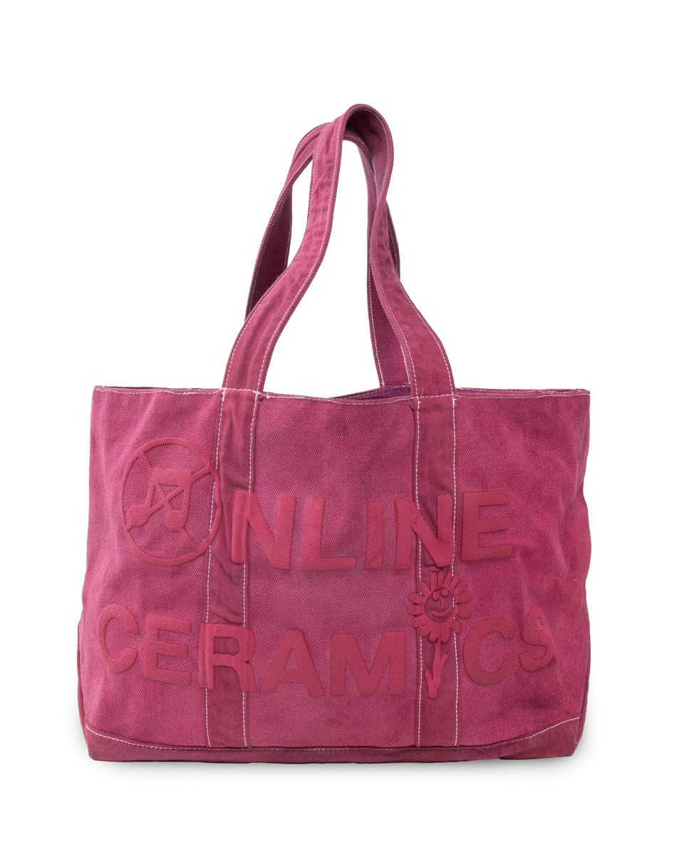 Share the Food, Sunflower - Jumbo Tote (Burgundy)