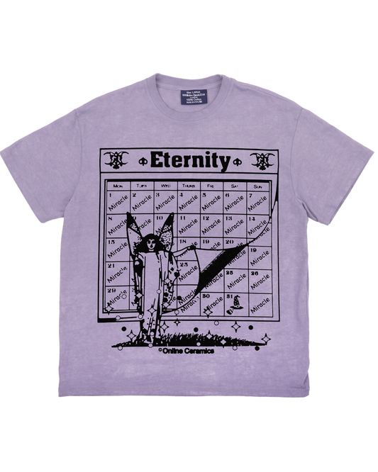 Miracle Everyday - From the Archives - Hand Dyed Purple Tee