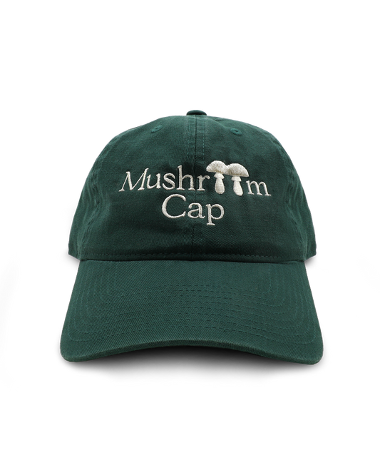 Mushroom Cap - Dark Green Hat