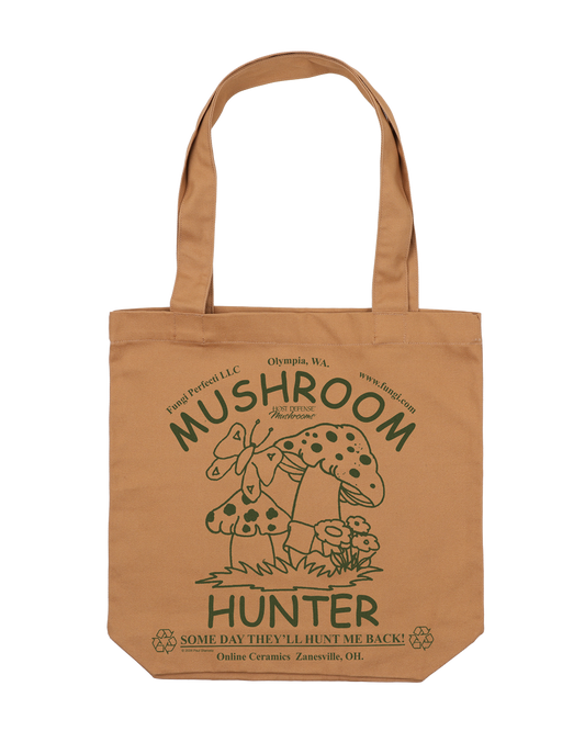 Mushroom Hunter - Brown Tote