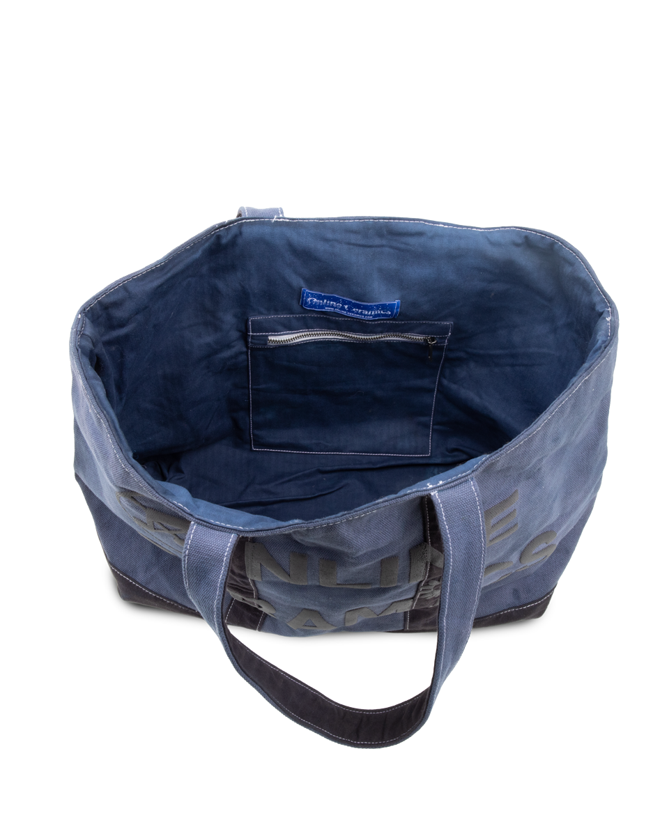 Share the Food, Sunflower - Jumbo Tote (Navy)