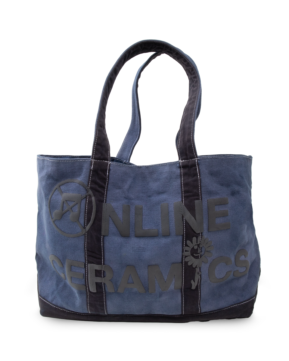 Share the Food, Sunflower - Jumbo Tote (Navy)