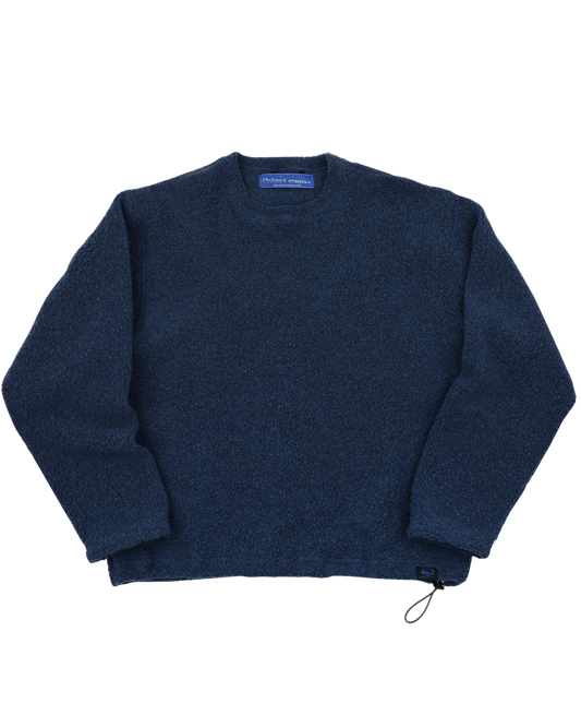 Slate Blue - Recycled Wool Pullover