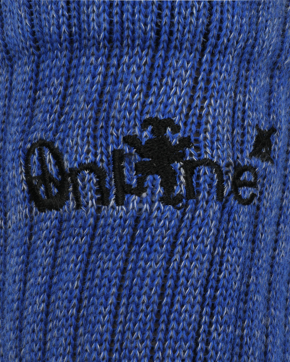 Blue "Matching" Socks