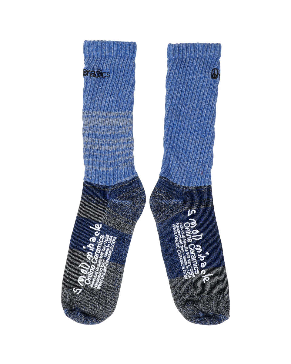 Blue "Matching" Socks