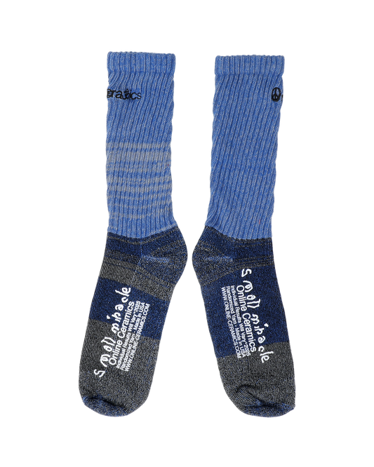 Blue "Matching" Socks