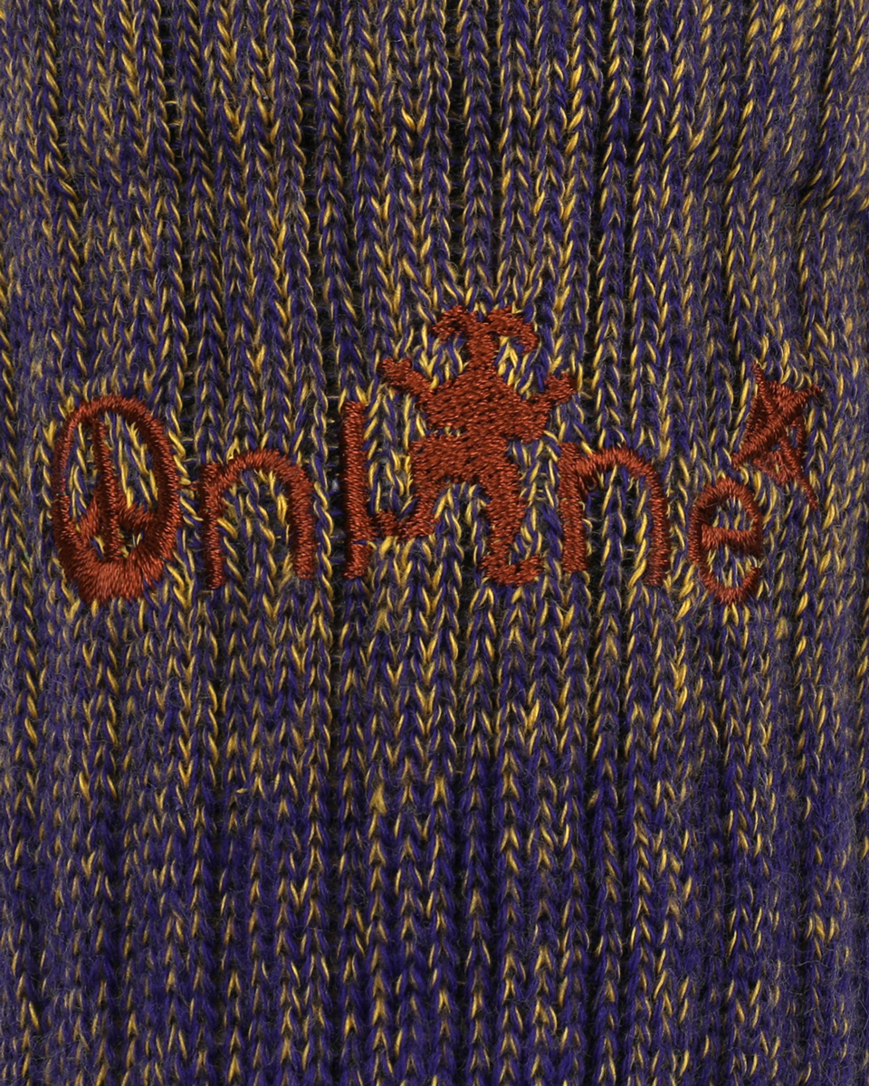 Purple Blue "Matching" Socks