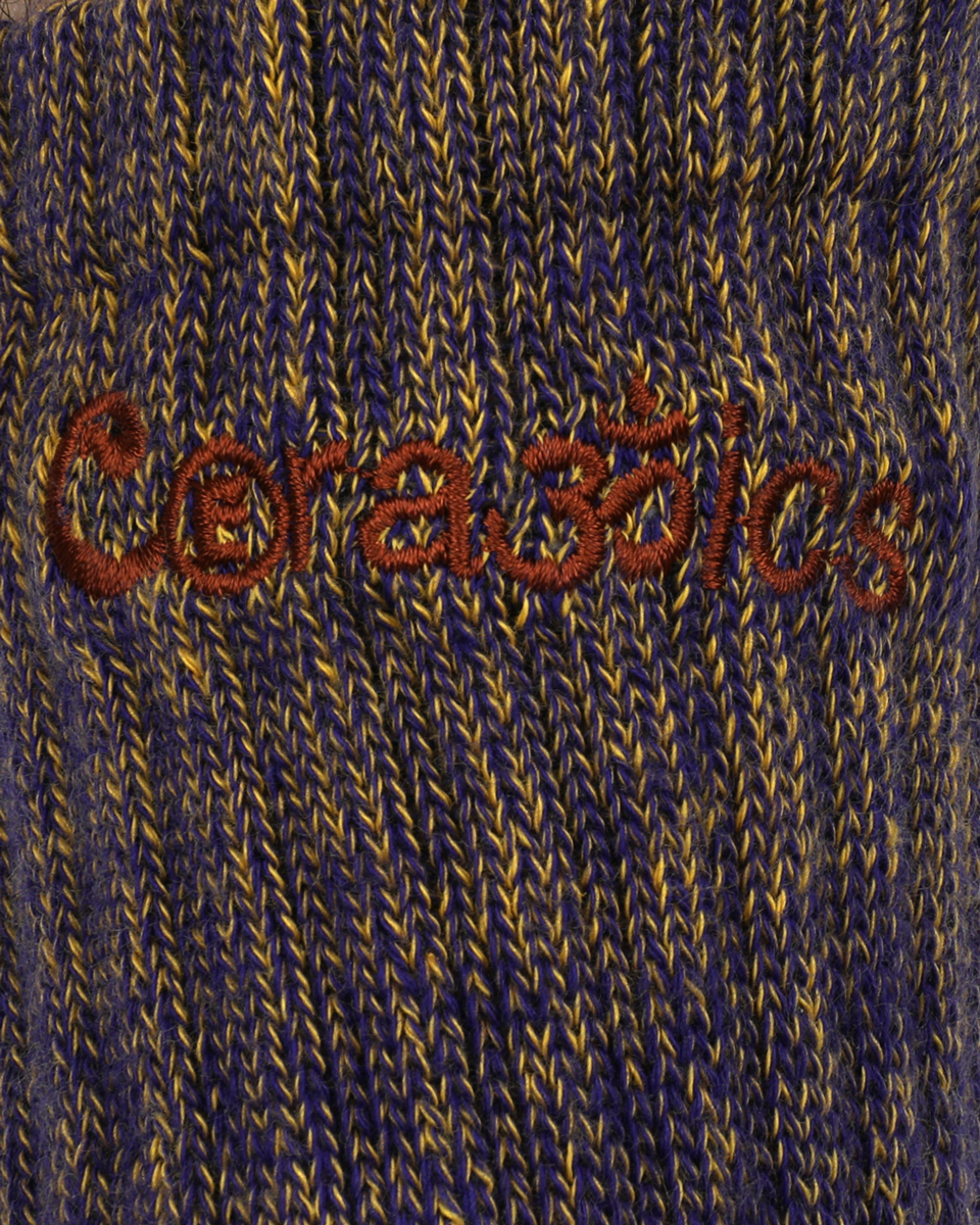 Purple Blue "Matching" Socks